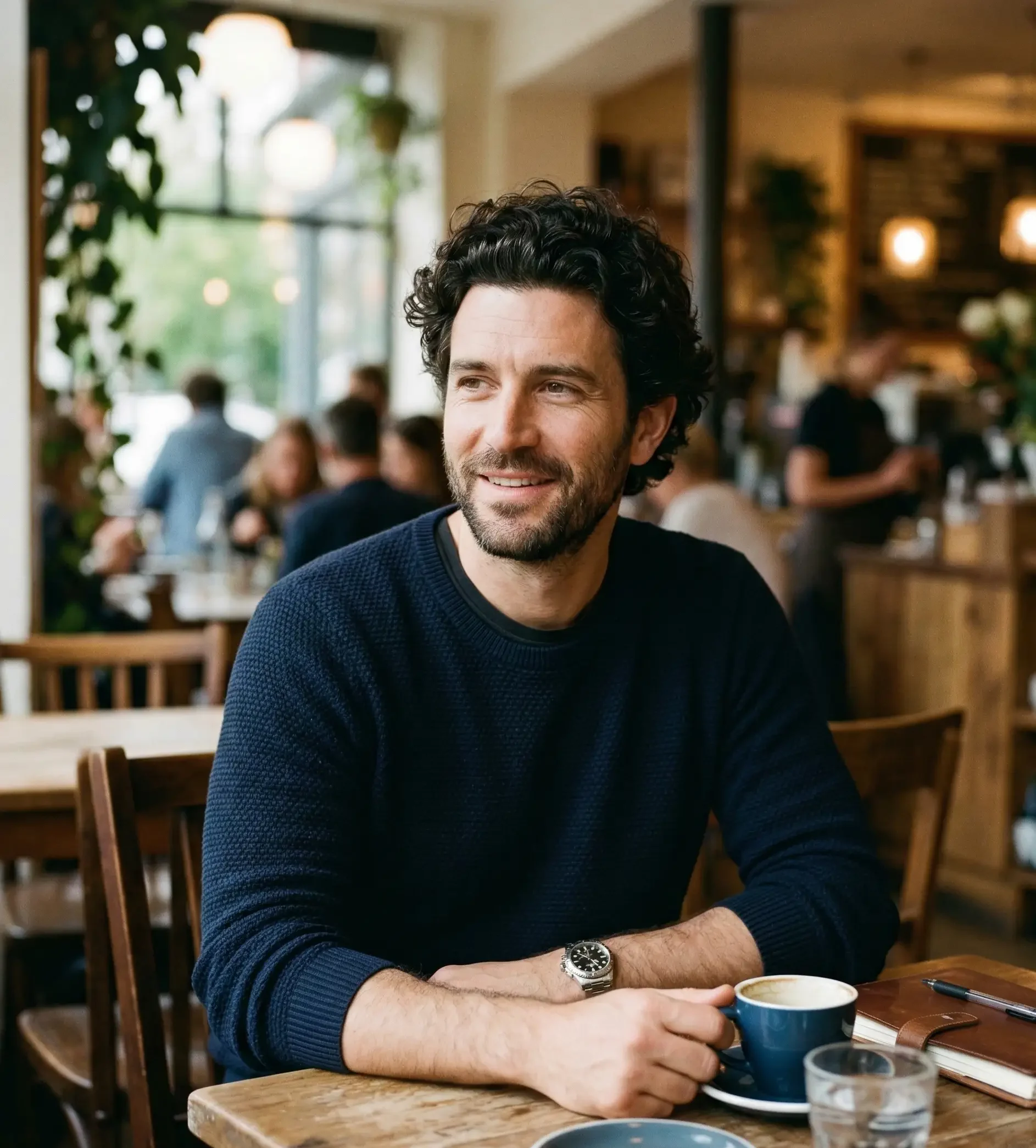 Satisfied patient after a successful Hair Cocktail treatment at HM Hair Transplantation