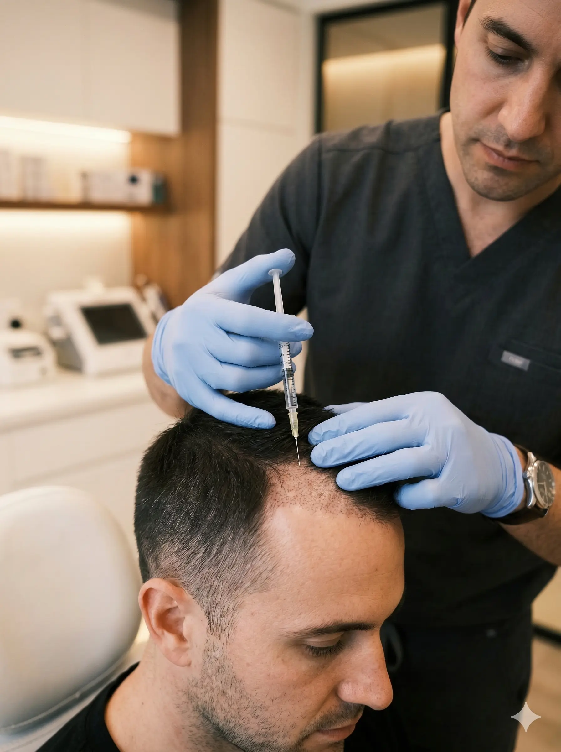 Exosome therapy at HM Hair Transplantation