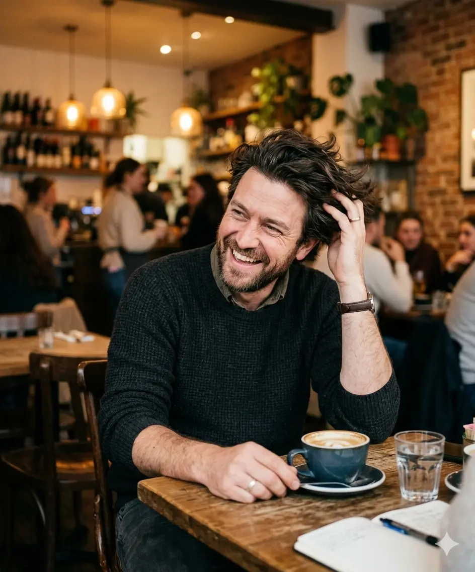 Satisfied patient after a successful PRP hair treatment at HM Hair Transplantation